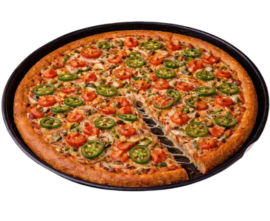 Spicy Vegetarian Pizza 