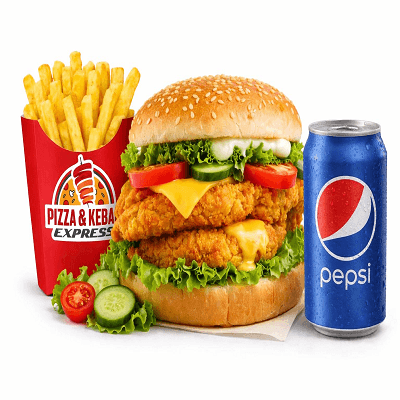 Double Chicken Fillet Burger 