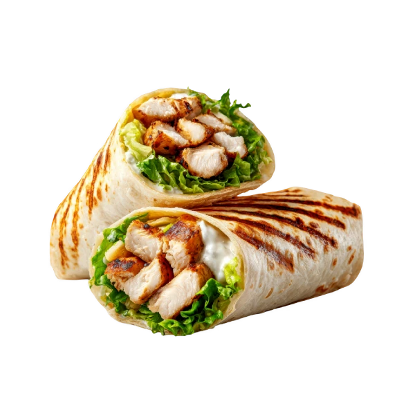 Wraps served at Pizza & Kebab Express Coventry